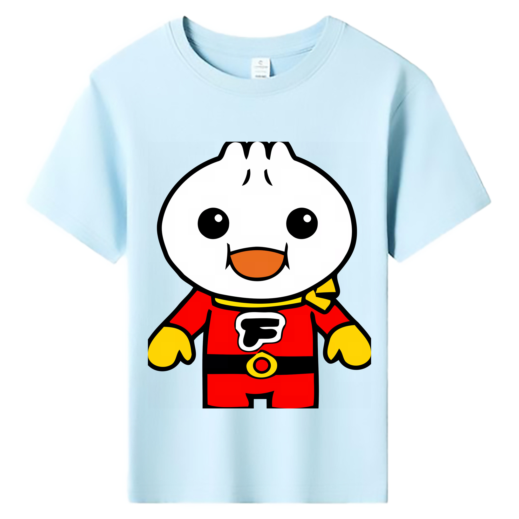 （画像用） アンパンマン Anpanman 綿100％キッズTシャツ（フロントプリント）